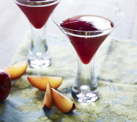 Roasted Plum Martini